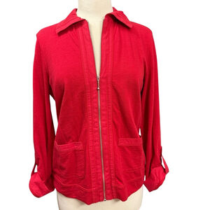 Zenergy by Chico's Red Jacket Size 0/S
